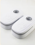 Smart automatic pet feeder set with gravity water dispenser grey | Paawvital