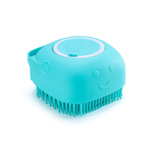 Silicone Pet Bath Massage Glove & Shampoo Brush