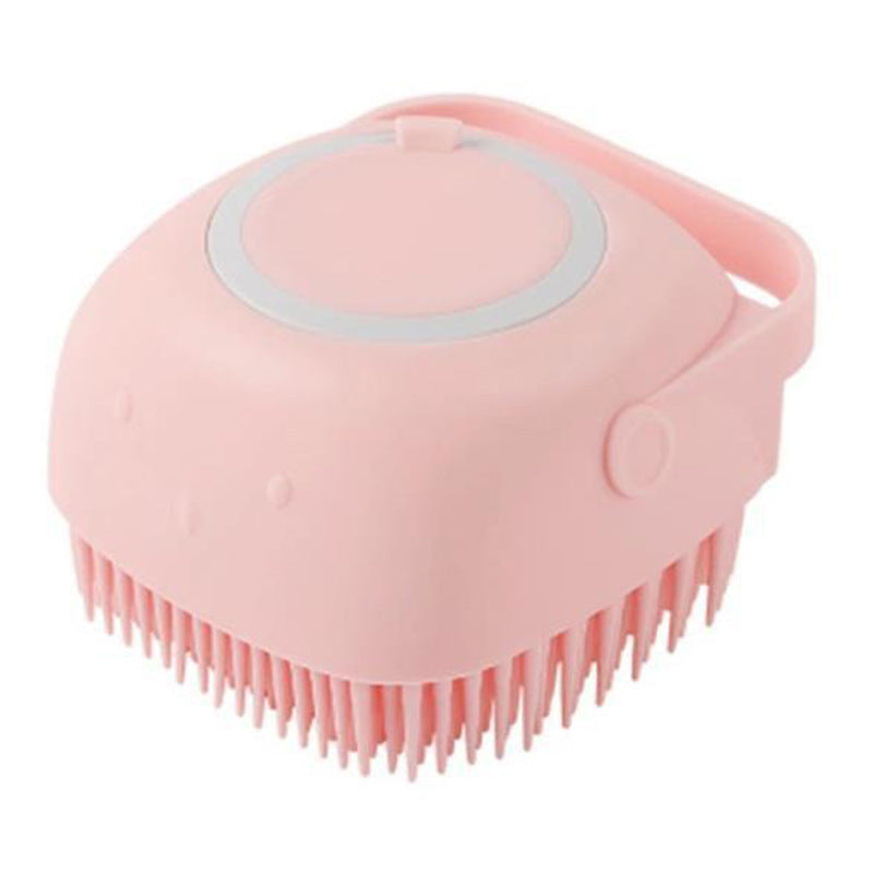 Silicone Pet Bath Massage Glove & Shampoo Brush