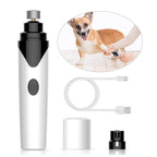 Electric pet nail grinder safety guard and grinding port detail | Paawvital