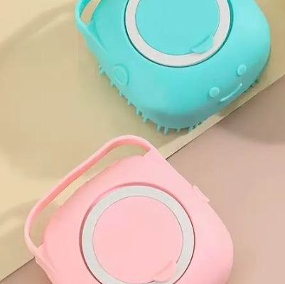 Silicone Pet Bath Massage Glove & Shampoo Brush