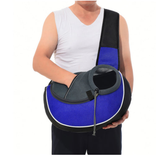 Portable Pet Carrier Crossbody Bag for Dogs & Cats