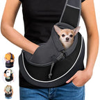 Portable pet carrier crossbody bag for small dogs and cats | Paawvital