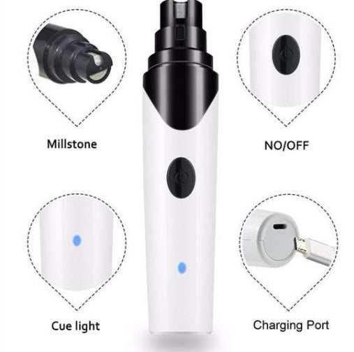 Electric Pet Nail Grinder for Dogs & Cats