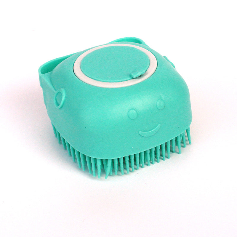 Silicone Pet Bath Massage Glove & Shampoo Brush