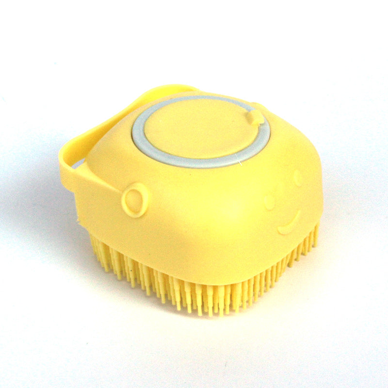 Silicone dog bath scrubber gentle on sensitive skin no irritation | Paawvital