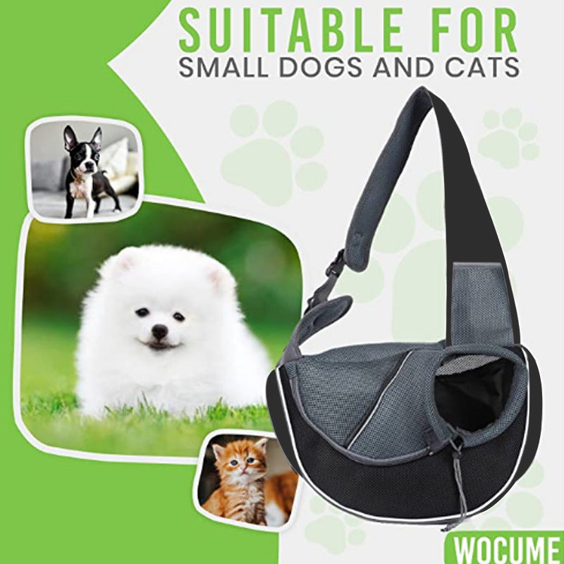 Small dog carrier bag with secure drawstring closure | Paawvital