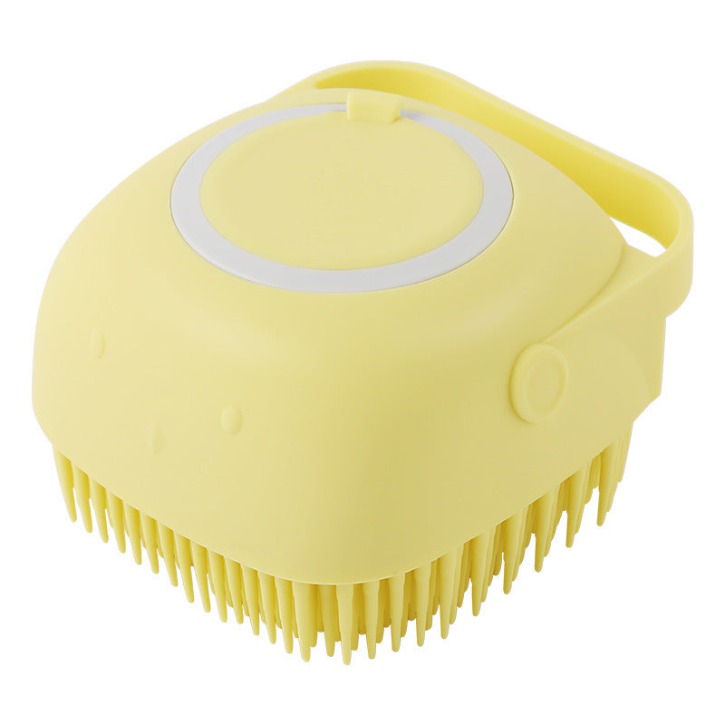Silicone Pet Bath Massage Glove & Shampoo Brush
