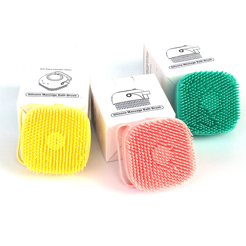 Silicone Pet Bath Massage Glove & Shampoo Brush