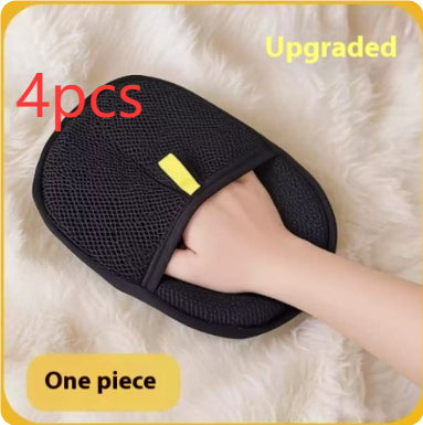 Pet Deshedding Grooming Gloves