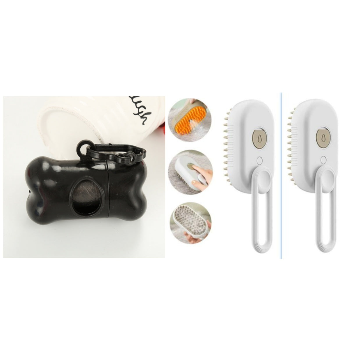 Electric Steam Pet Grooming Brush